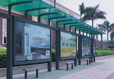 某广告产业园区PC耐力板户外灯箱标识工程案例