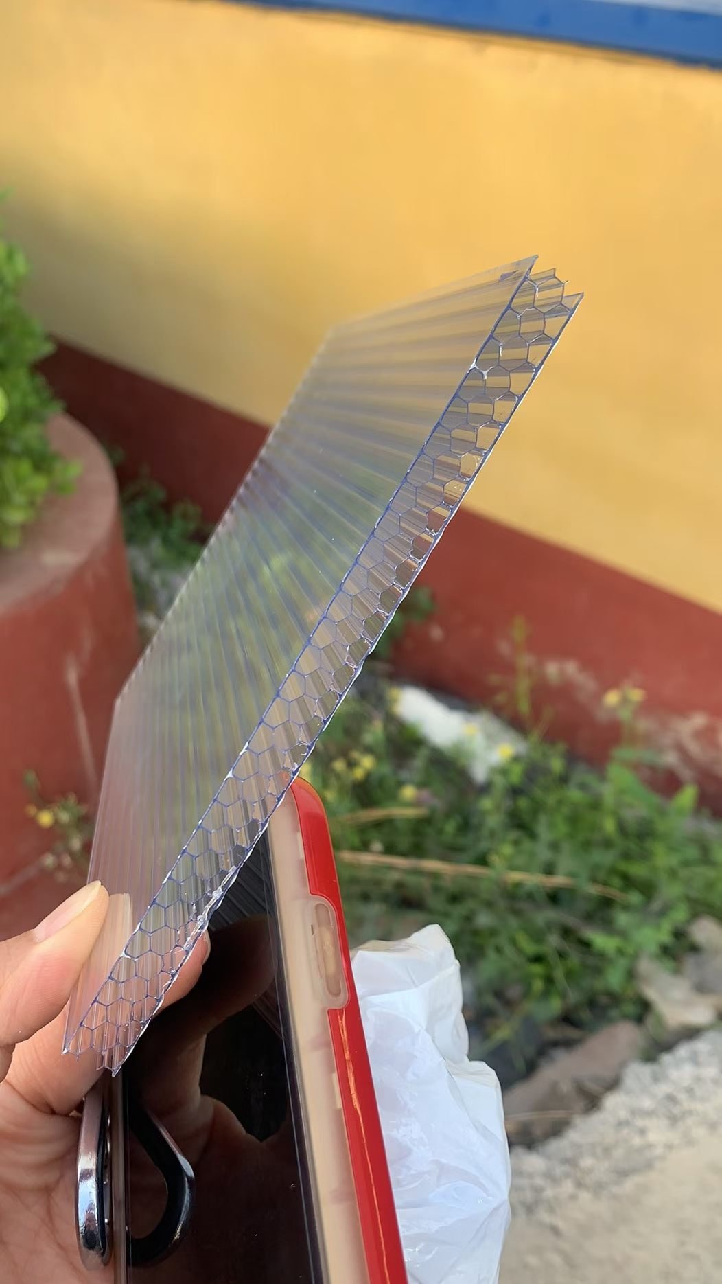 蜂窝PC阳光板产品实拍