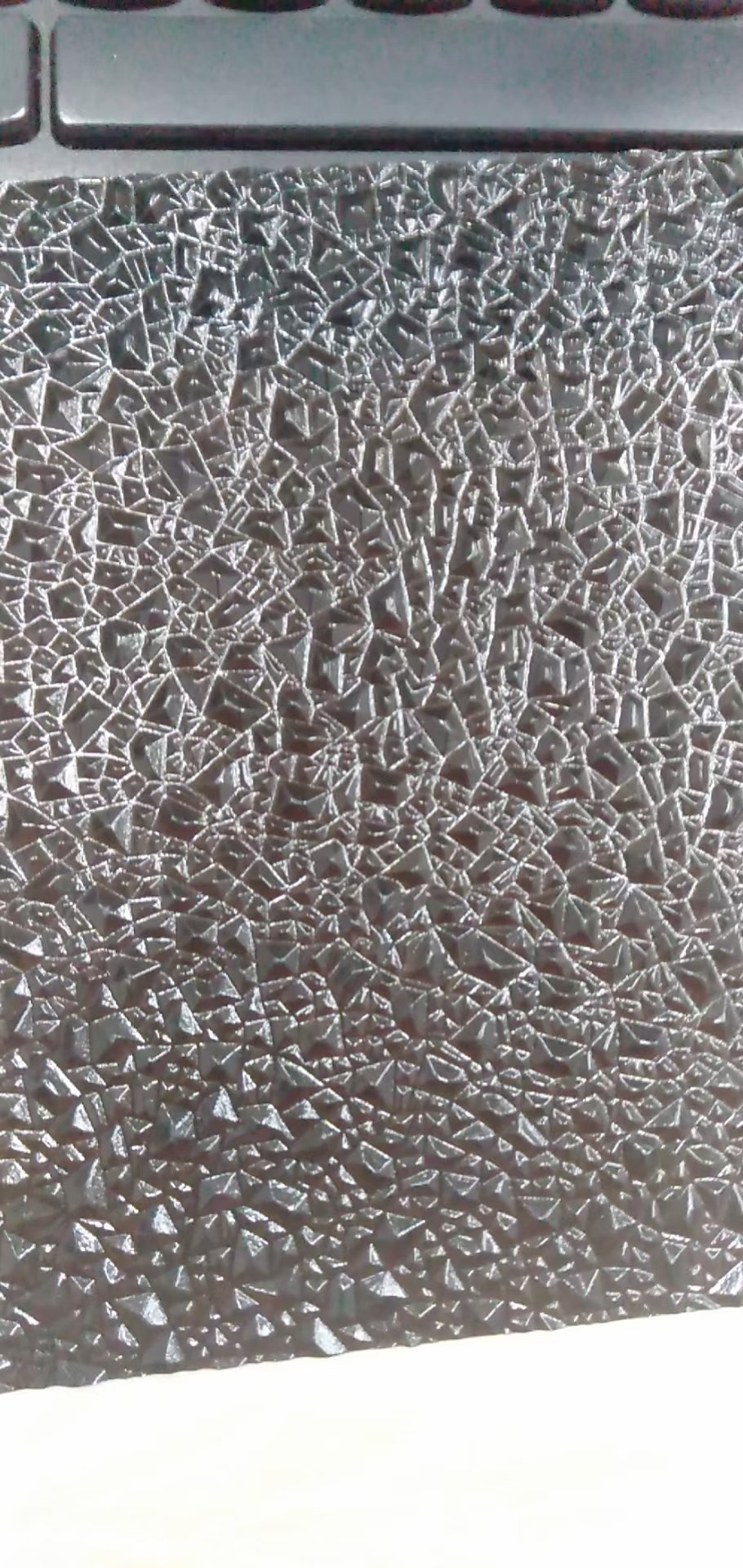 颗粒PC耐力板深灰纹理展示