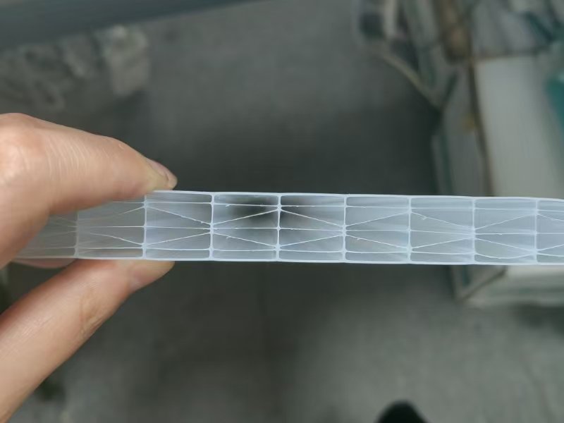 米字型PC阳光板结构细节
